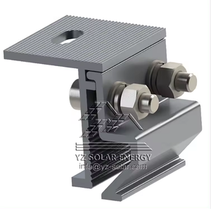 YZ chi phí-hiệu quả năng lượng mặt trời bảng điều khiển gắn nhôm kim loại mái kẹp móc cài đặt nhanh chóng 25 năm bảo hành Anodized bề mặt cho - Product Image 6