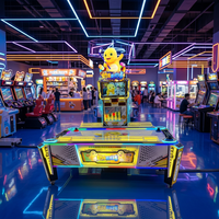 Vente en gros usine de machines d'arcade de hockey sur air, jeux de table à monnayeur, personnalisées, pour divertissement intérieur multi-joueurs, pour salles de jeux magiques