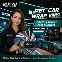 Prix direct usine – Film de covering intégral en vinyle pour voitures, autocollants de covering automobile en PET/PVC, film décoratif coloré pour voiture 1,52*17m