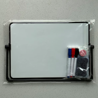 Tableau blanc de bureau sur pied, vente en gros uniquement, 2 tailles standard : 30x21cm / 42x30cm, fabriqué en MDF de haute qualité