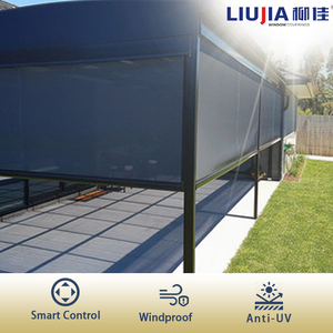 Persianas Exteriores con Sistema de Cierre Zip Track, Parasol <span class=keywords><strong>Enrollable</strong></span> para Ventanas Exteriores, <span class=keywords><strong>Toldo</strong></span>, Pantalla Solar <span class=keywords><strong>Enrollable</strong></span> para Patio - Product Image 4