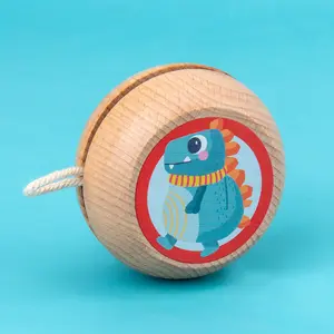 الخشب يويو خدع الحيوانات المصنوعة من ألياف الخيزران الصينية لعبة الأطفال المصغرة هدية شعبية للأطفال
