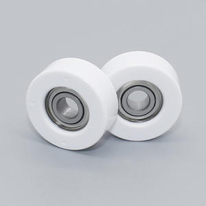 Rodamientos Rígidos de Bolas SMR104ZZ con Recubrimiento de Goma y Plástico POM, Poleas de Plástico de Ingeniería Especial, Dimensiones 4*12.6/16*6mm - Product Image 1