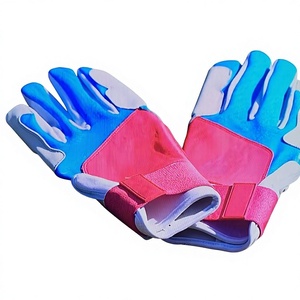 Stylish Baseball Batting Gloves For Men Breathable Material Anti Slip Palm Lightweight Design For Training And Game Play Use - Product Image 1