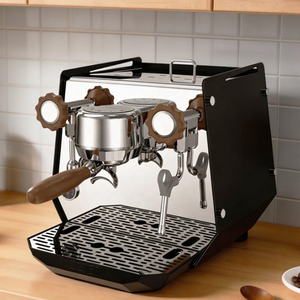 Vintage Espresso Coffee Machine Commercial Dual Boiler Rotary <b>Pump</b> Italian Maker for Cafe Chain Store Office Home Use High Volum - Product Image 5