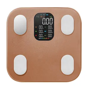 2023 Factory Trend Colorful VA Screen 16 Index Body Fitness Weighing Scale Professional Body Measurements Smart Bathroom Scale