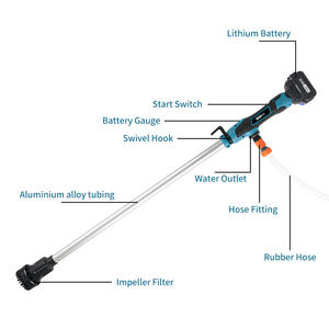 <span class=keywords><strong>Kit</strong></span> <span class=keywords><strong>de</strong></span> pompe <span class=keywords><strong>de</strong></span> puisard utilitaire portable sans fil 32L Pompe <span class=keywords><strong>de</strong></span> transfert <span class=keywords><strong>de</strong></span> bâton alimentée par batterie 18V pour <span class=keywords><strong>jardin</strong></span>/cale/puits/barils <span class=keywords><strong>de</strong></span> pluie - Product Image 4