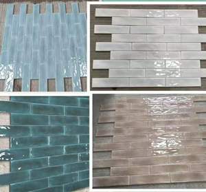 Azulejos de cerámica para casa, azulejos de color de 75x300mm para azulejos de baño, paredes y suelos, pared interior - Product Image 5