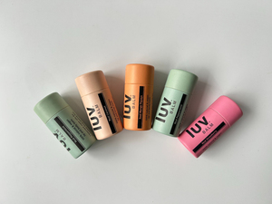 Tube en carton esthétique, écologique et fait main, de couleur pastel, avec impression quadricolore pour une beauté contemporaine - Product Image 3