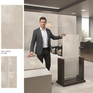 Aric Crema 900x1800mm Porcelain Glazed Tiles Full Polished Stone Look For Premium Interior Spaces - Product Image 2