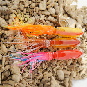 Idro Squirt 5.5 pollice/140mm 1.4oz // 40g <span class=keywords><strong>pesca</strong></span> LURESFACTORY branzino attira gamberetti esche <span class=keywords><strong>artificiali</strong></span> direttamente dalla <span class=keywords><strong>pesca</strong></span> del Ruilong - Product Image 5