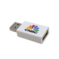 Adaptador de conector hembra macho USB de carga rápida Detener el robo de datos Proteger la privacidad para iPhone iPad Bloqueador de impresora para conexión segura