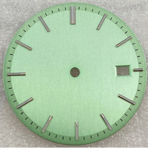 Esfera de Reloj Luminosa Verde de 31.8mm Personalizada, Compatible con el Movimiento NH35, Piezas de Repuesto - Product Image 6