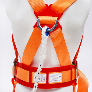Ayarlanabilir Endüstriyel Emniyet Kemeri, Polyester Emniyet Kemerleri ve Kurtarma Halatı ile 2500kg Kopma Dayanımı 150kg Kapasite OEM - Product Image 5