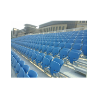 Gradins portables en aluminium Avant Spots avec sièges pliants pour gymnase intérieur, stade de football, siège d'école, sports, moins de 500 sièges