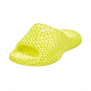 Sandalias de malla de nido de abeja impresas en 3D, ligeras, transpirables, antideslizantes, con punta abierta, diseño de rejilla, cómodas y fáciles de poner. - Product Image 6