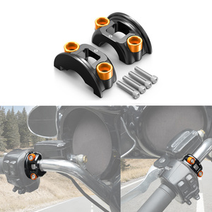 NICECNC Levier d'embrayage et de frein 1 pouce avec demi-étrier pour Harley Softail <span class=keywords><strong>Deluxe</strong></span> Standard Dyna Super Glide Low Rider 45138-08A - Product Image 1