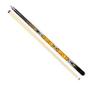 Özel tasarlanmış ucuz fiyat akçaağaç ahşap 57 inç 1/2-PC bilardo bilardo masası eğitim oynamak Cue sopa havuz Cue değnek - Product Image 2