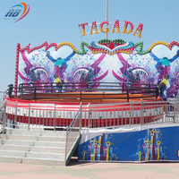 Attrazioni da Luna Park: Giostra Disco Tagada Rotante da 16/24/30 Posti in Vendita