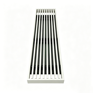 Grilles de <span class=keywords><strong>ventilation</strong></span> linéaires encastrées pour rénovation de maison, <span class=keywords><strong>grille</strong></span> de sol amovible en <span class=keywords><strong>PVC</strong></span> - Product Image 1