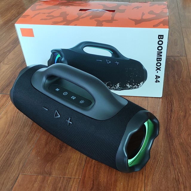 BOOMBOX-A4 Super Bass Powerful Wireless Fabric Portable Blue-tooth Speakers Subwoofer High Quality Party Speaker FM Radio/TF/USB