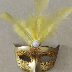 Costume Cosplay <span class=keywords><strong>masque</strong></span> de fête vénitien en plastique oeil carnaval mascarade coq plume décor <span class=keywords><strong>pour</strong></span> <span class=keywords><strong>les</strong></span> vacances de noël - Product Image 5