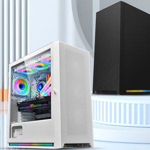 Toptan yüksek kalite temperli cam kule bilgisayar masaüstü vaka ATX bilgisayar sunucu USB3.0 ve ses portları ile oyun için - Product Image 4