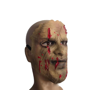 <span class=keywords><strong>Masque</strong></span> effrayant <span class=keywords><strong>de</strong></span> zombie sanglant d'halloween, <span class=keywords><strong>masque</strong></span> effrayant <span class=keywords><strong>de</strong></span> film <span class=keywords><strong>de</strong></span> clown <span class=keywords><strong>de</strong></span> monstre sanglant d'alien <span class=keywords><strong>masque</strong></span> d'horreur en latex réaliste accessoires pour le corps - Product Image 2
