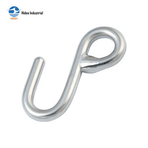 HIDEA Crochet de fixation robuste pour cargaison, qualité marine, résistant à la corrosion, crochet de levage industriel, crochet double en J en acier inoxydable de 1 pouce - Product Image 2