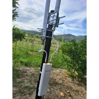 Antena omni de doble banda, 2,4G/5,8 GHz, extensor de señal wifi, rp sma macho, para UTN Rocket tp link comfast AP