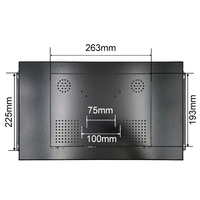 19.2 İnç 1440*900 VGA AV 4-telli Dirençli Dokunmatik Ekran Metal Kasa TFT LED Arkadan Aydınlatmalı Masaüstü Endüstriyel LCD Monitör OEM ODM