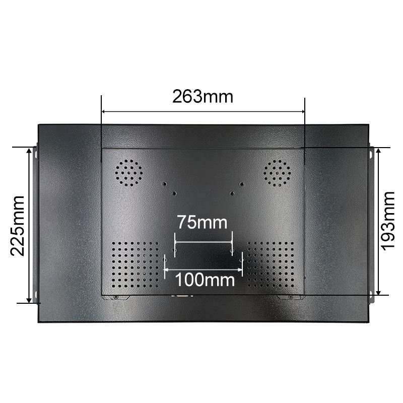 19.2 Inch 1440*900 HD-MI VGA AV 4-wire Resistive Touch Screen Metal Case TFT LED Backlit Desktop Industrial LCD Monitor OEM ODM