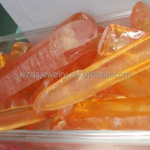 200 grammes #16 couleur orange 9 matière première de saphir synthétique de corindon de dureté - Product Image 6