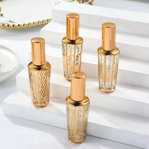 Wholesale 15ml Clear Screen Printed Custom Fine <b>Mist</b> Pump Sprayer Refillable Luxury Empty Square Glass Perfume <b>Bottle</b> - Product Image 3