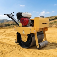 Compacteur routier manuel à tambour unique FYL-700 de haute qualité