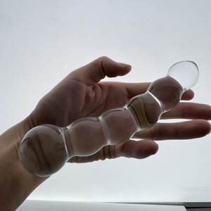 Masturbador Realista con Forma de Pene, Estimulador de Punto G, Masajeador de Próstata para Lesbianas, Juguetes Sexuales para Adultos, Doble Cabeza, Vidrio de Borosilicato, Anal, para Glúteos - Product Image 6