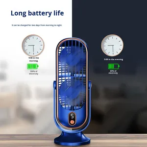 Mini ventilateur portable de bureau et de voiture, à tête oscillante, pour la maison, vente en gros transfrontalière - Product Image 2