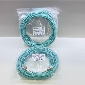 Venta directa de fábrica Cable de fibra LSZH multimodo OM3 dúplex 15M LC/UPC a LC/UPC Cable de conexión de fibra óptica - Product Image 3
