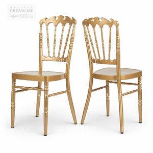 Chaise <span class=keywords><strong>Napoléon</strong></span> Dorée Élégante pour Mariage et Banquet – Mobilier d'Événement pour Location – Fournisseur Direct Usine – Commande en Gros - Product Image 1