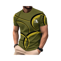 Tissu tricoté luxueux imprimé numérique 100% polyester anti-boulochage Chemises de luxe formelles Homme