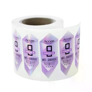 Holographic dầu bằng chứng vinyl dán cuộn-biểu tượng tùy chỉnh/mã vạch bền & Scratch-off trắng/màu giấy cuộn - Product Image 2