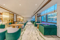 Meubles de salle à manger privée haut de gamme pour hôtels, nouveau ensemble de table à manger ronde de style chinois