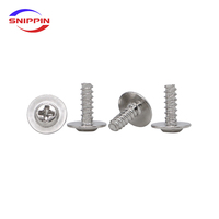 Vis micro-machine à tête cylindrique Phillips M1.2*3.5 en acier au carbone trempé, nickelées, pour assemblage électronique