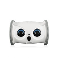 Vente en gros Robot Hibou intelligent Jouet interactif pour animaux de compagnie Caméra vidéo d'automatisation améliorée pour chat et chien Fournitures mobiles pour animaux de compagnie