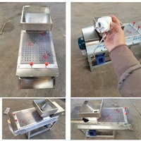 Éplucheur d'arachide à peau rouge décortiqueur d'arachide rôti épluchage machines