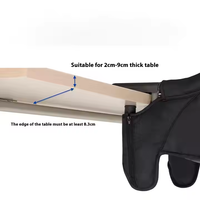 Siège d'Alimentation Bébé Portable Pliable OEM à Fixer sur Table pour Nourrisson, Chaise Haute de Voyage à Suspension Latérale