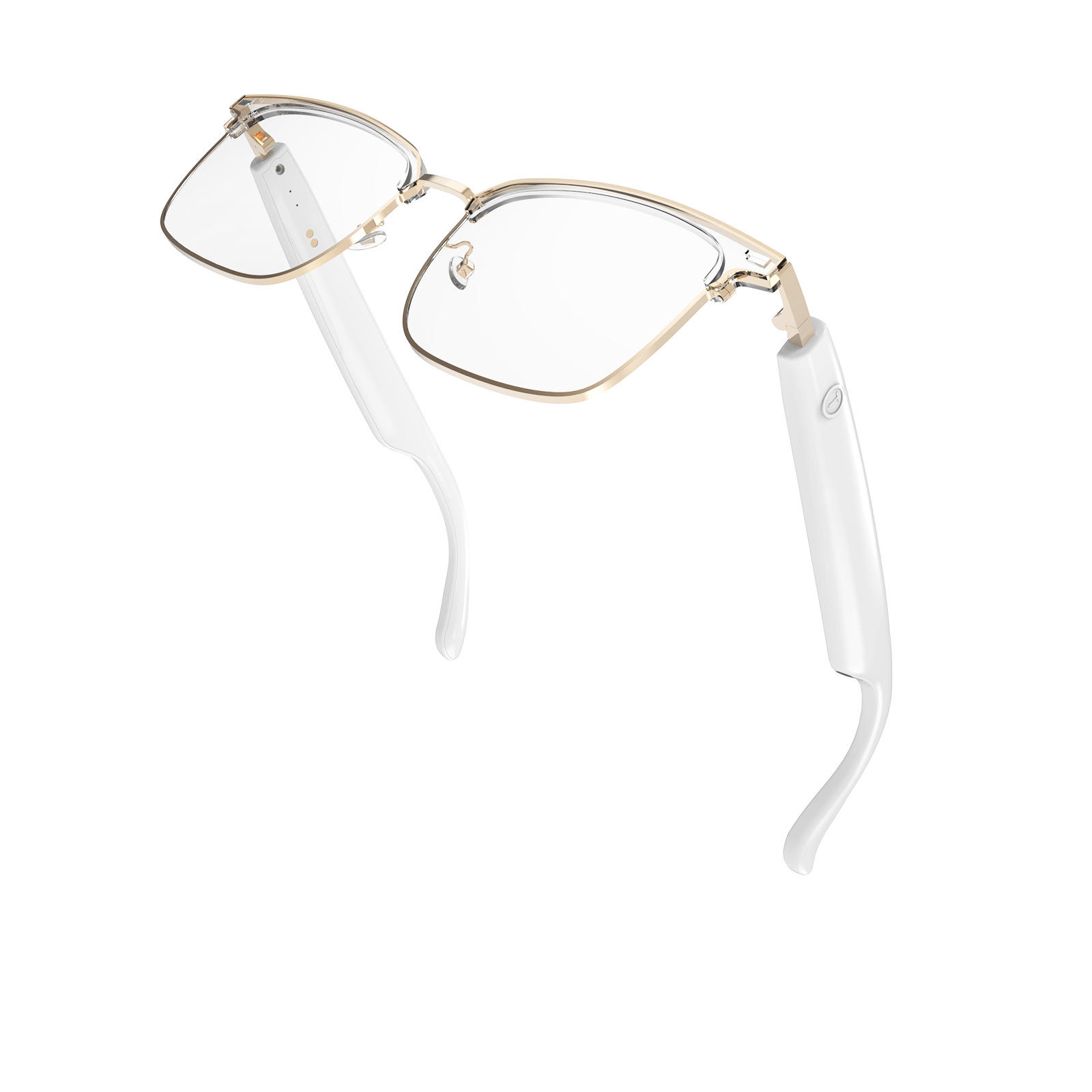 White + Gold Frame