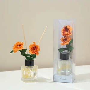 Aromaterapia Floral, Arreglo Floral, Adorno de Aromaterapia sin Llama, Desodorante para Inodoro, <span class=keywords><strong>Perfume</strong></span>, Fragancia, Ambientador - Product Image 6