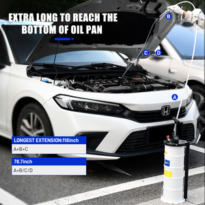 Sunbright khí nén/Hướng dẫn sử dụng 6.5L dầu vắt dầu Changer chân không chất lỏng Xăng nhiên liệu vắt dầu ô tô vắt bơm - Product Image 3