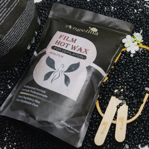 Angelina OEM/ODM Disponibile Cera Depilatoria Professionale Premium in Perle Nere Microcristalline 500g per <span class=keywords><strong>Viso</strong></span>, Gambe e Corpo - Product Image 4